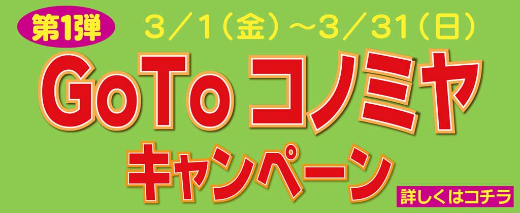 2024　春のGOTOコノミヤキャンペーン